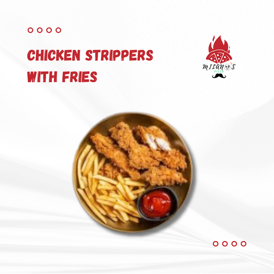 Chicken Strippers with Fries