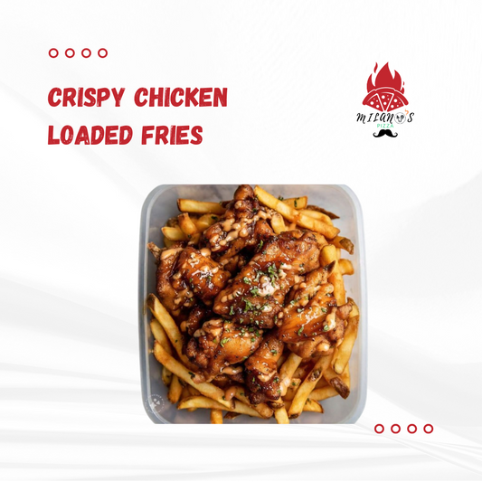 Crispy Chicken Loaded Fries