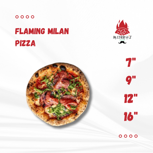 Flaming Milan Pizza