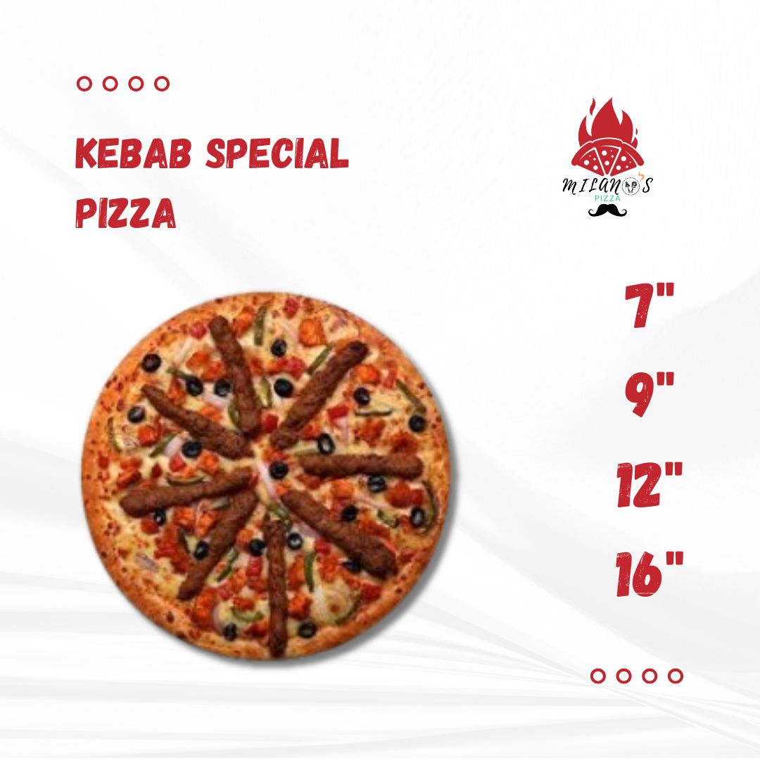 Kebab Special Pizza