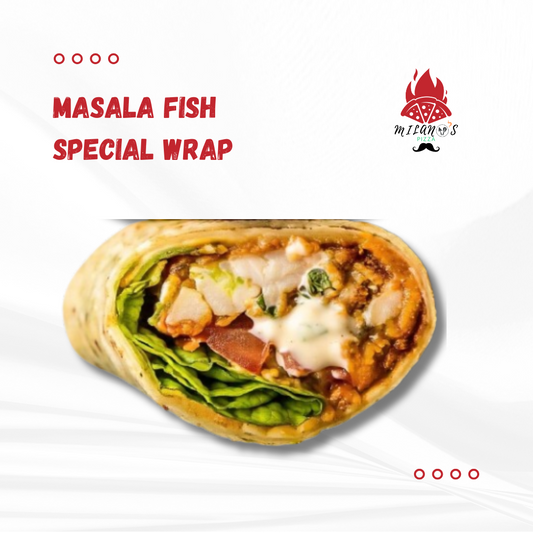 Masala Fish Special Wrap