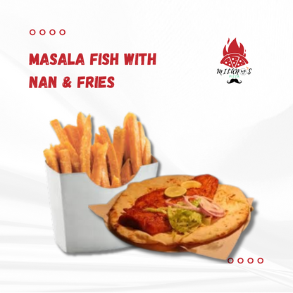 Masala Fish with Fries