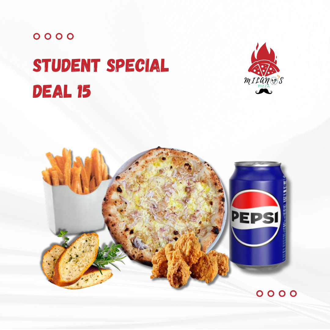 Student Special Deal 15