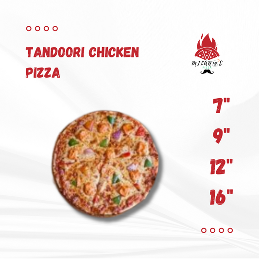 Tandoori Chicken Pizza