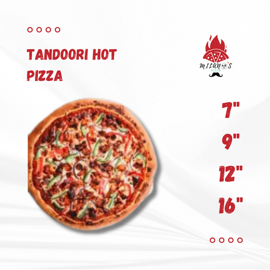 Tandoori Hot Pizza